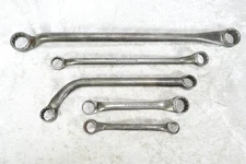 5 Vintage Blue Point Boxocket Double Box End Wrenches