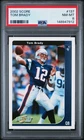 2002 SCORE #137 TOM BRADY PSA 8