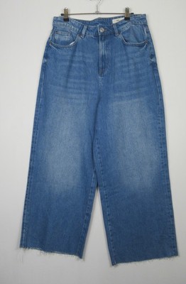 Marks & Spencer Damen High Waisted Ankle Grazer Raw Saum Jeans Gr. 6-18