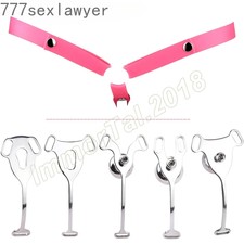 Stainless Steel Male Chastity Device Cock Lock Cage Metal Belt Restraint S165