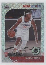2019-20 Panini NBA Hoops Premium Stock Silver Mojo Prizm Terance Mann #245 1i77