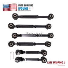 Rear Upper Lower Control Camber Arms For 2003-2007 Honda Accord 6pcs Us