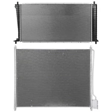 Radiator & AC Condenser Cooling Kit For 2003 Ford F-250 F-350 Super Duty
