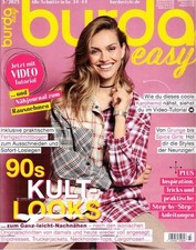 Burda easy Zeitschrift NEU UNGELESEN 3/2025 komplett mit allen Schnitten