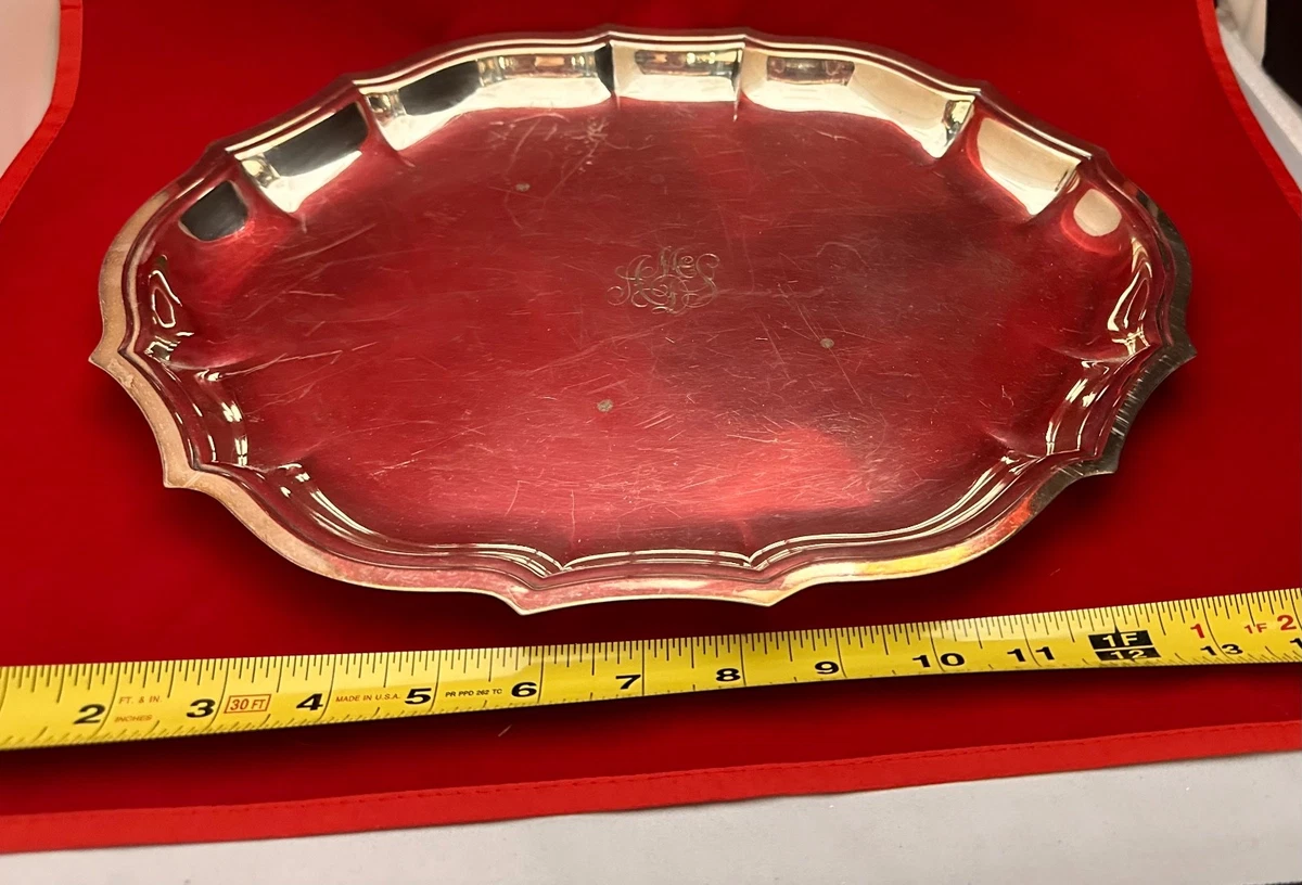 Wallace】 チッペンデールのギャラリートレー スクエア 42cm Wallace