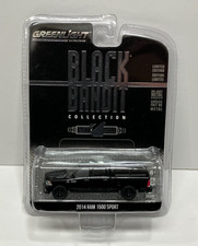 2014 RAM 1500 SPORT Greenlight BLACK BANDIT diecast 1:64 limited edition