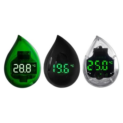 Aquarium-Thermometer, digitale LED-Anzeige, kleines Aquarium-Thermometer,