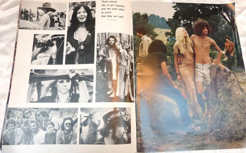1969 WOODSTOCK Memorabilia LIFE Movie PROMO Magazine ARTICLE Hendrix SANTANA CCR - Picture 5 of 10