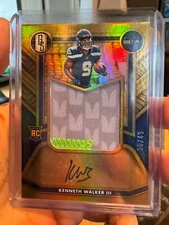 2022 Gold Standard Kenneth Walker RPA /49 #RAJ-KWA