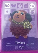 Nintendo Animal Crossing Amiibo Card 158 T...