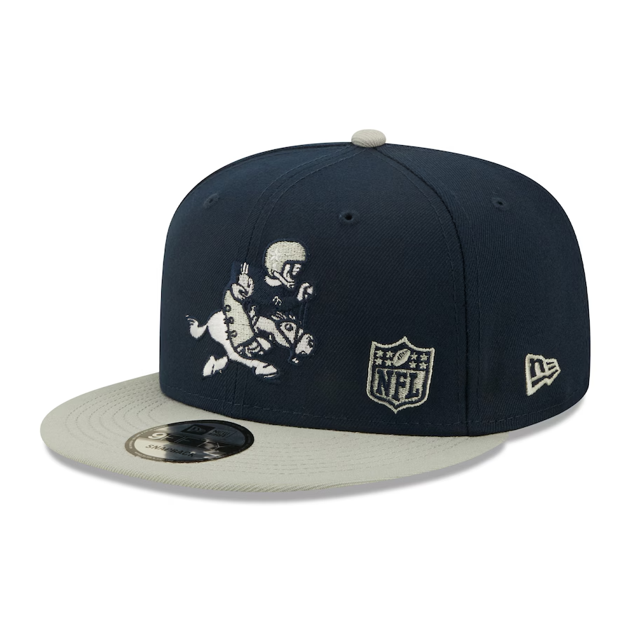 Dallas Cowboys New Era League Flawless 9FIFTY Retro Joe Snapback