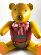 Teddy Bear Wood Nutcracker Damage Read
