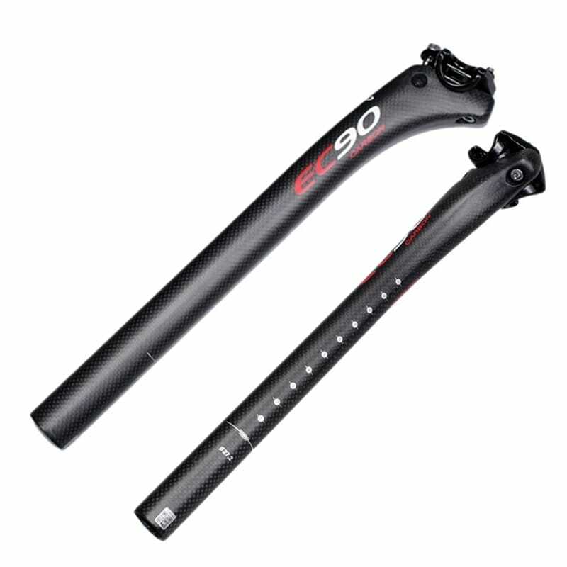 Reggisella AERO In Fibra Di Carbonio Per Bici MTB E Corsa – Diametri 27,2 / 30,8 / 31,6 Mm, Colore Nero