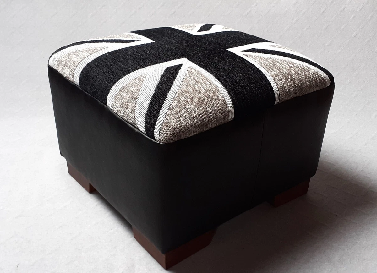 Union jack sale footstool pouffe