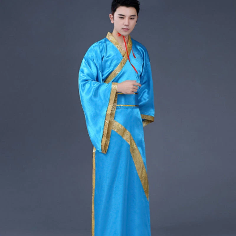 Vestido Hanfu para Hombres Ropa Antigua China Dinastía Tang Rendimiento Conjunto Juegos con disfraces Foto 3 de 4