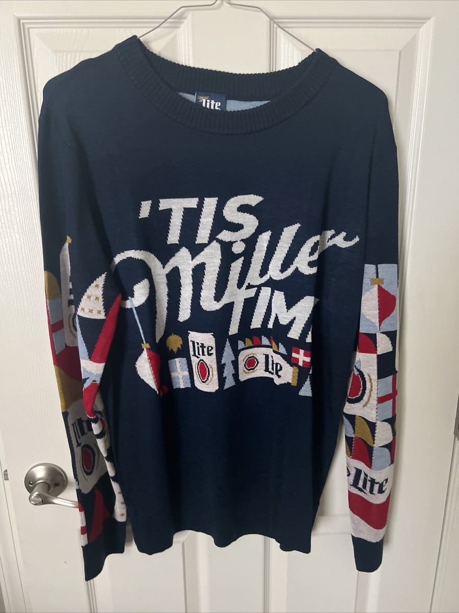 Miller Lite Crew Sweatshirt Brew City Beer Gear 2025