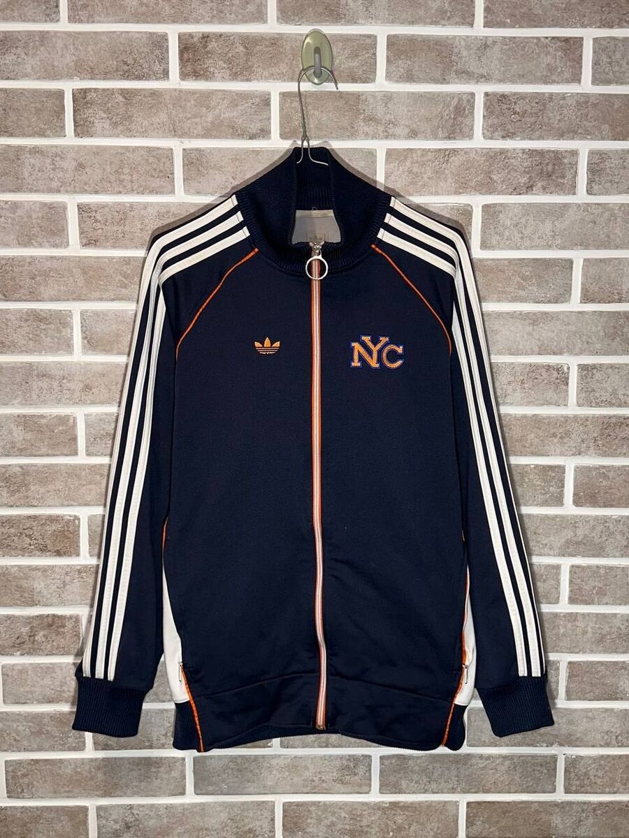 Mens Adidas New York City NYC Statue Of Liberty Track Jacket Mens Adidas New York City NYC Statue Of Liberty Track Jacket
