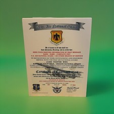 AIR NATIONAL GUARD - OREGON / 173RD FIGHTER WING~CERTIFICATE OF COMMENDATION