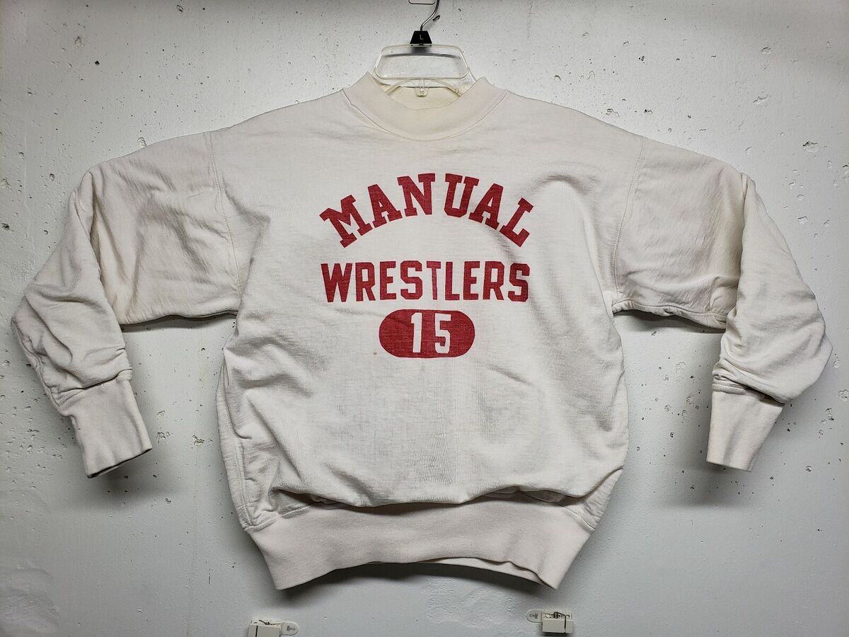 VTG 50s CHAMPION wrestling sweatshirt RARE DOUBLE LAYER VTG 50s CHAMPION wrestling sweatshirt RARE DOUBLE LAYER