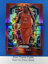 2020 #37 Jonquel Jones Panini Prizm WNBA Red Prizm 270/275