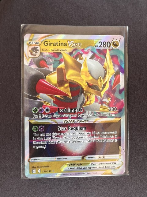 IN STOCK Pokémon Chinese Sword & Shield Cs6bC 149 SR Giratina V Holo - Foto 3