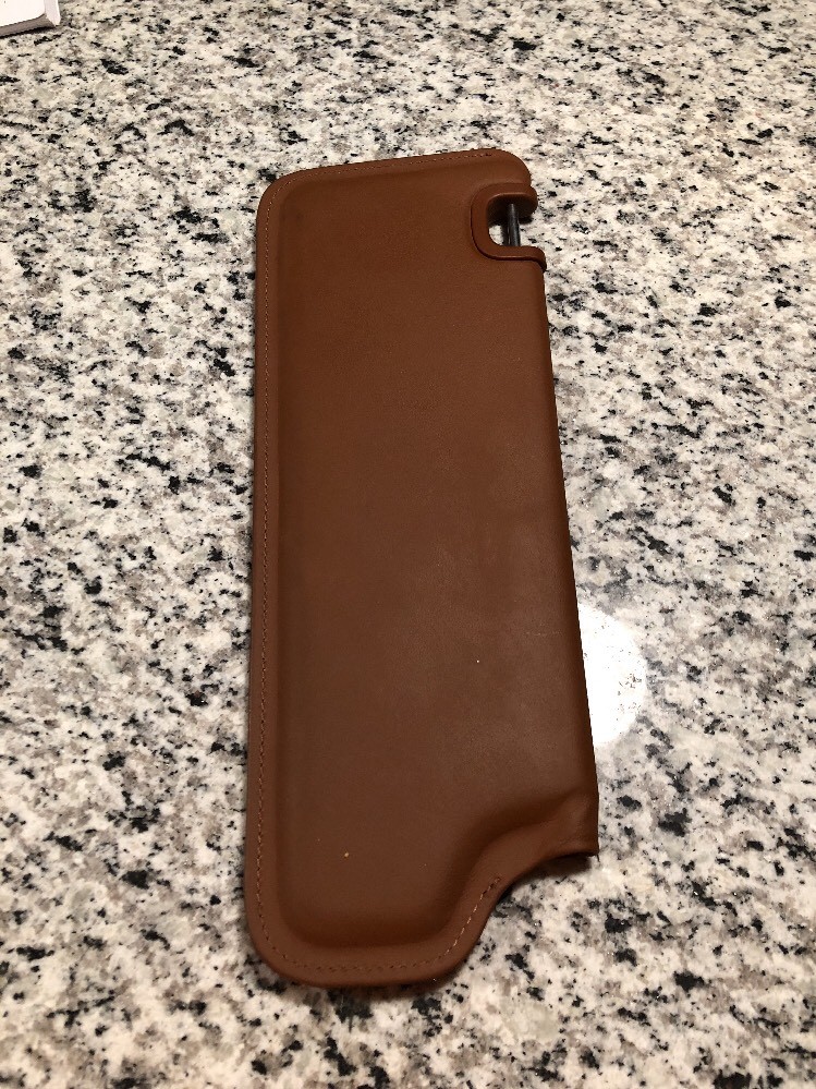 06-12 BENTLEY CONTINENTAL ,FLYING SPUR LH, DRIVER'S, SUN VISOR, Camel 3W0857551T