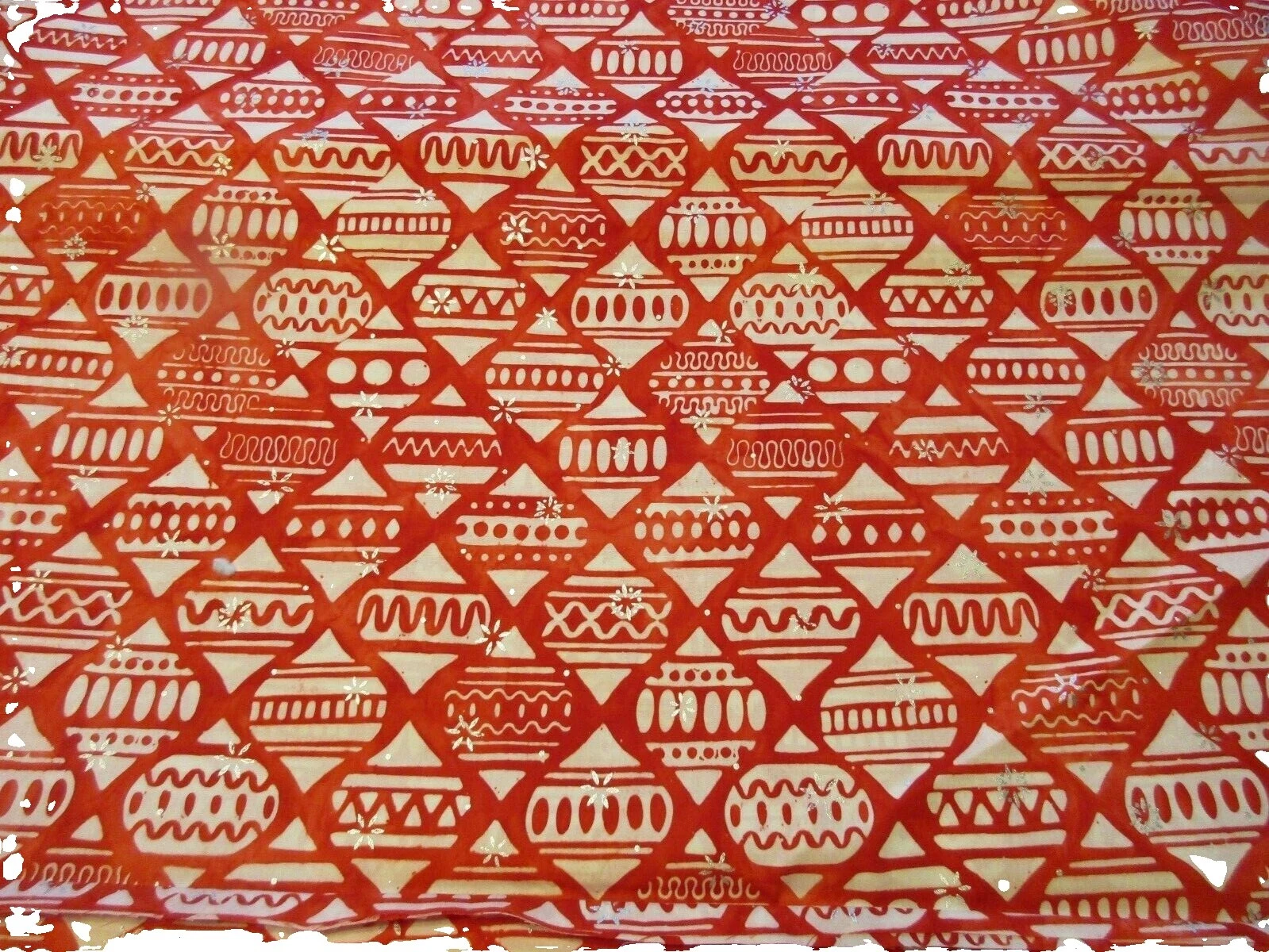 Batik algodón Vacaciones/Navidad géneros artesanales