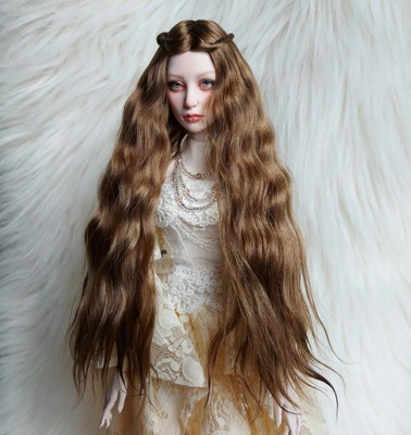 Bjd Fashiondoll Size Wig Long z.B für Loseva Dolls und ähnliche