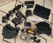 Vintage HO Scale Slot Car Life Like Race Car Slot car 86 Piece Racing Track Lot