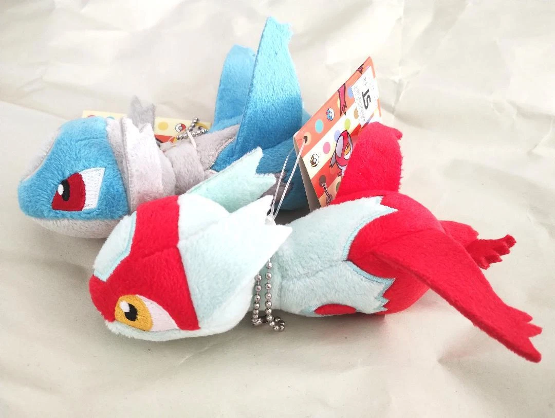 Pokemon latios and latias plush hotsell