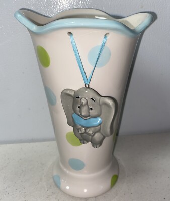 RARE Vintage Dumbo 3D Elephant Vase