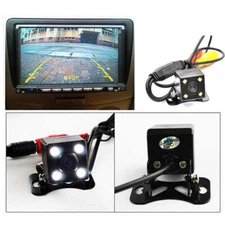 Car Rear View Reverse HD Backup Camera Parking Guideline Night Vision Waterproof