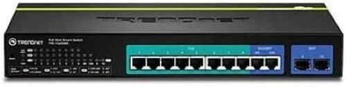 TRENDnet TPE-1020WS 10-Port Gigabit Web Smart PoE+ Switch - Image 3 of 4