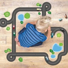 Wallies Autobahn Peel and Stick Decals 13734