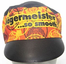 Vintage Jagermeister ..So Smooth Military Hat Painters Cap Alcohol Liquor Drinks