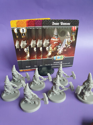 Massive Darkness Hellscape - DWARF WARRIORS PACK -  Kickstarter