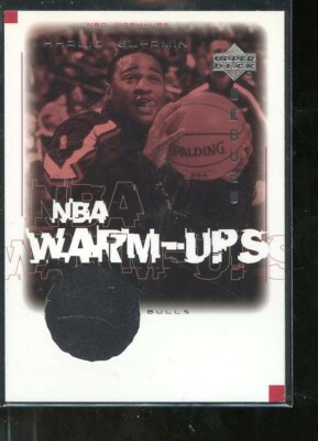 WARMUP SUIT CARD HHALIO EL-AMIN MINT  E011863