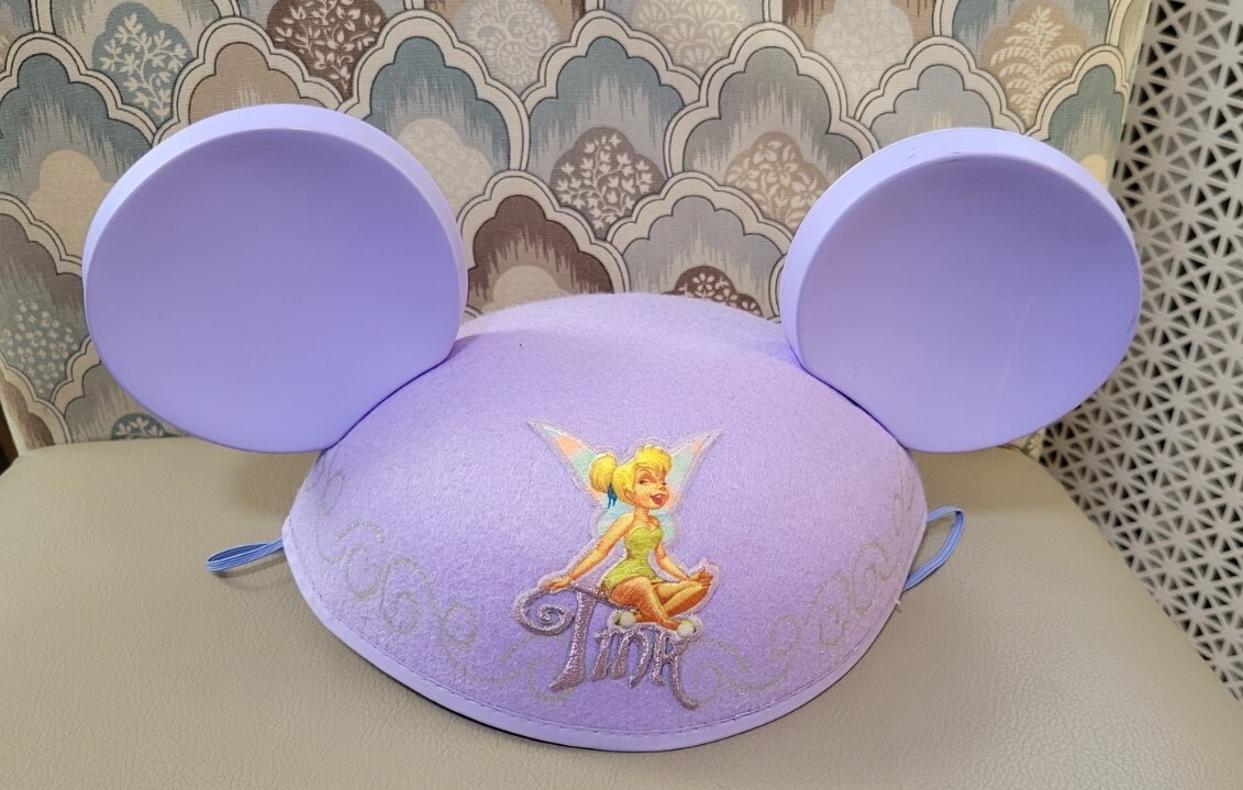 RARE! Disney Parks Tink Tinkerbell Mouse Ears Hat - Light  display picture 3