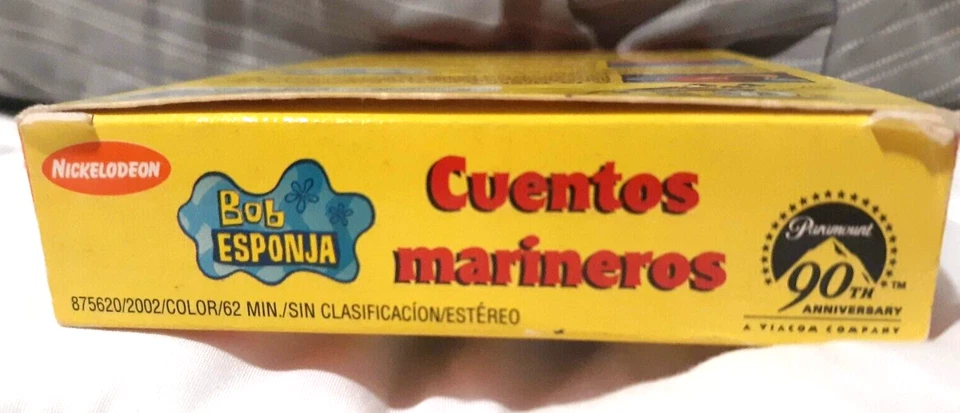 RARE 2003 Bob Esponja - Cuentos Marineros (Latin America, Mexico Import) VHS - Image 3 of 4