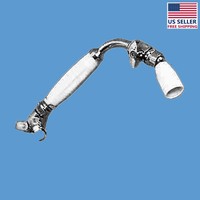 Shower Head Nickel Brass Wall Mount Showerhead Only | Renovator's Supply on sale Shower Head Nickel Brass Wall Mount Showerhead Only | Renovator's Supply on sale