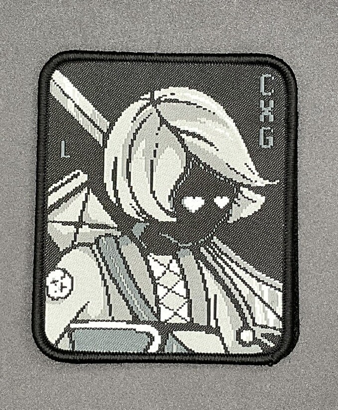 Castle x Grayscale CxG Worldwide Pixel Slayer EDC Everyday Carry Patch