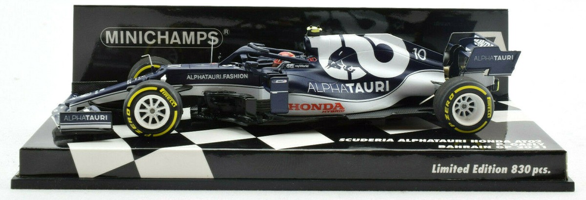 1/43 F1 Minichamps Scuderia Alphatauri P Gasly Bahrain Gp 2021 L