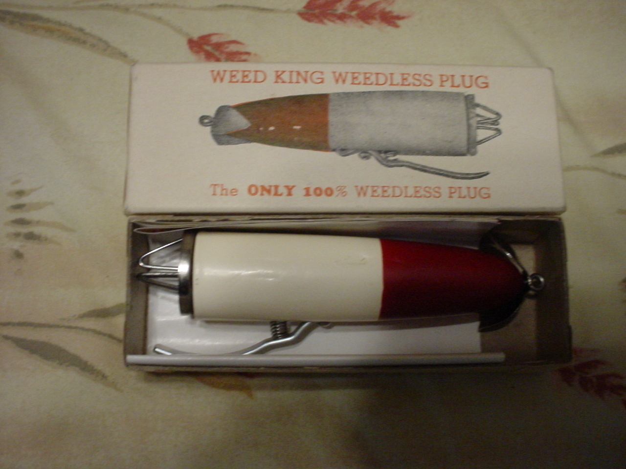 1953 Weed King By Sevedy Enterprises Loaded Spring Hooks MIOB with Instructions 1953 Weed King By Sevedy Enterprises Loaded Spring Hooks MIOB with Instructions