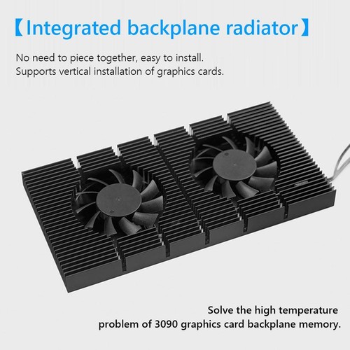 GPU Backplane Radiator for RTX 3090 (Standard Set 6W 1mm Thermal Pad) - Bild 9 von 11