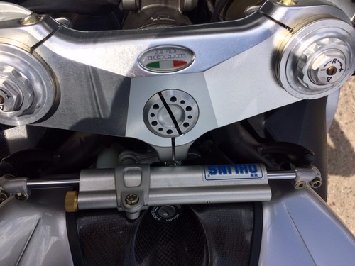 MV Agusta F4 rare blue and silver paintwork 2006 very low mileage 4773 miles - Picture 9 of 12