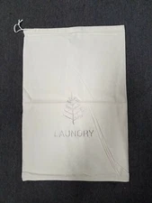17" x 26" Large Cotton Canvas Laundry Bag Travel Camping US Seller