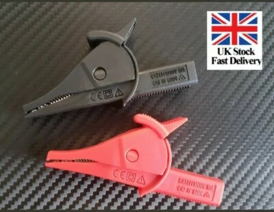 UNI TREND Alligator Clips (AC285) Use for TL224 or TL222 UT-C02A leads Fit T5