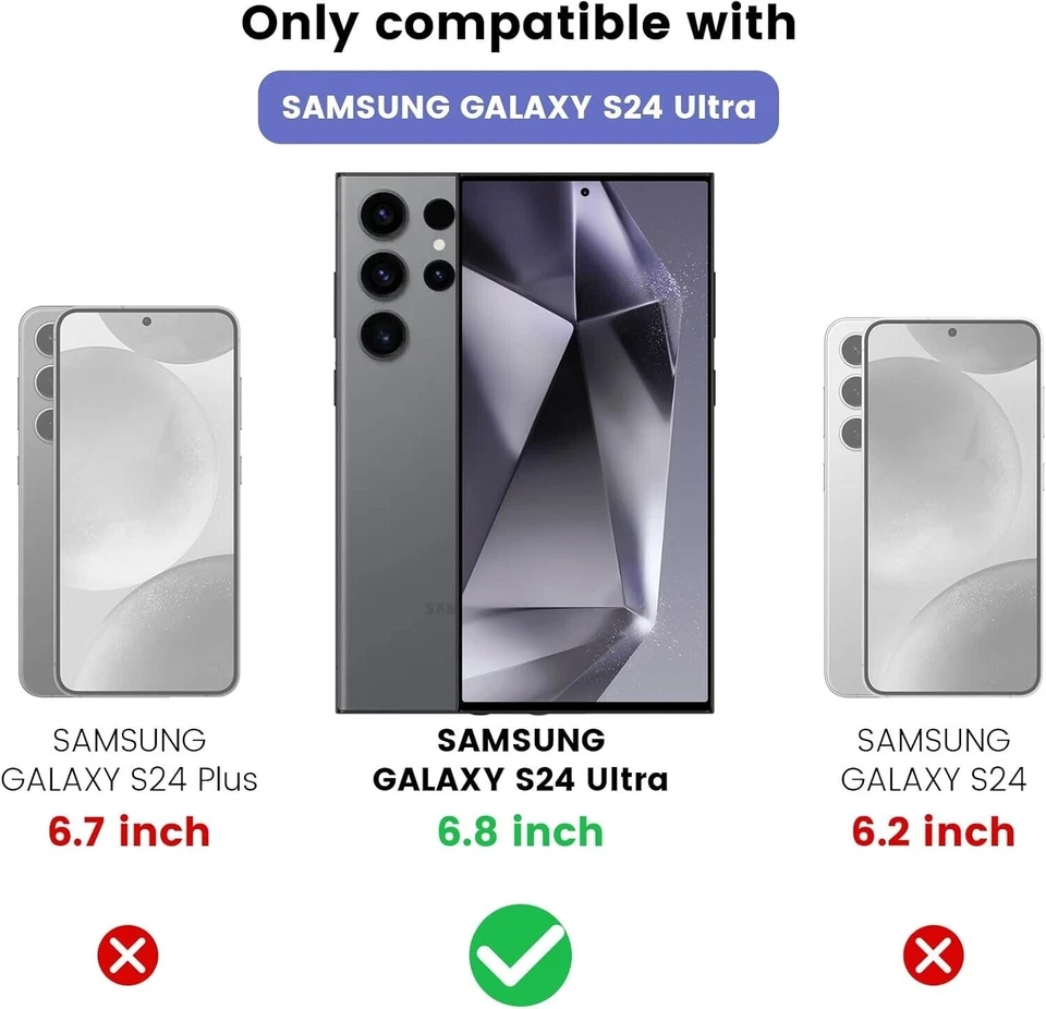 Funda de cuero Nillkin para Samsung Galaxy S24 Ultra con cubierta de cámara con soporte Foto 2 de 4