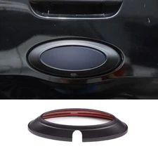 Tailgate Emblem Badge Matte Black Cover Trim Ring Fits Ford Ranger 2015-2022