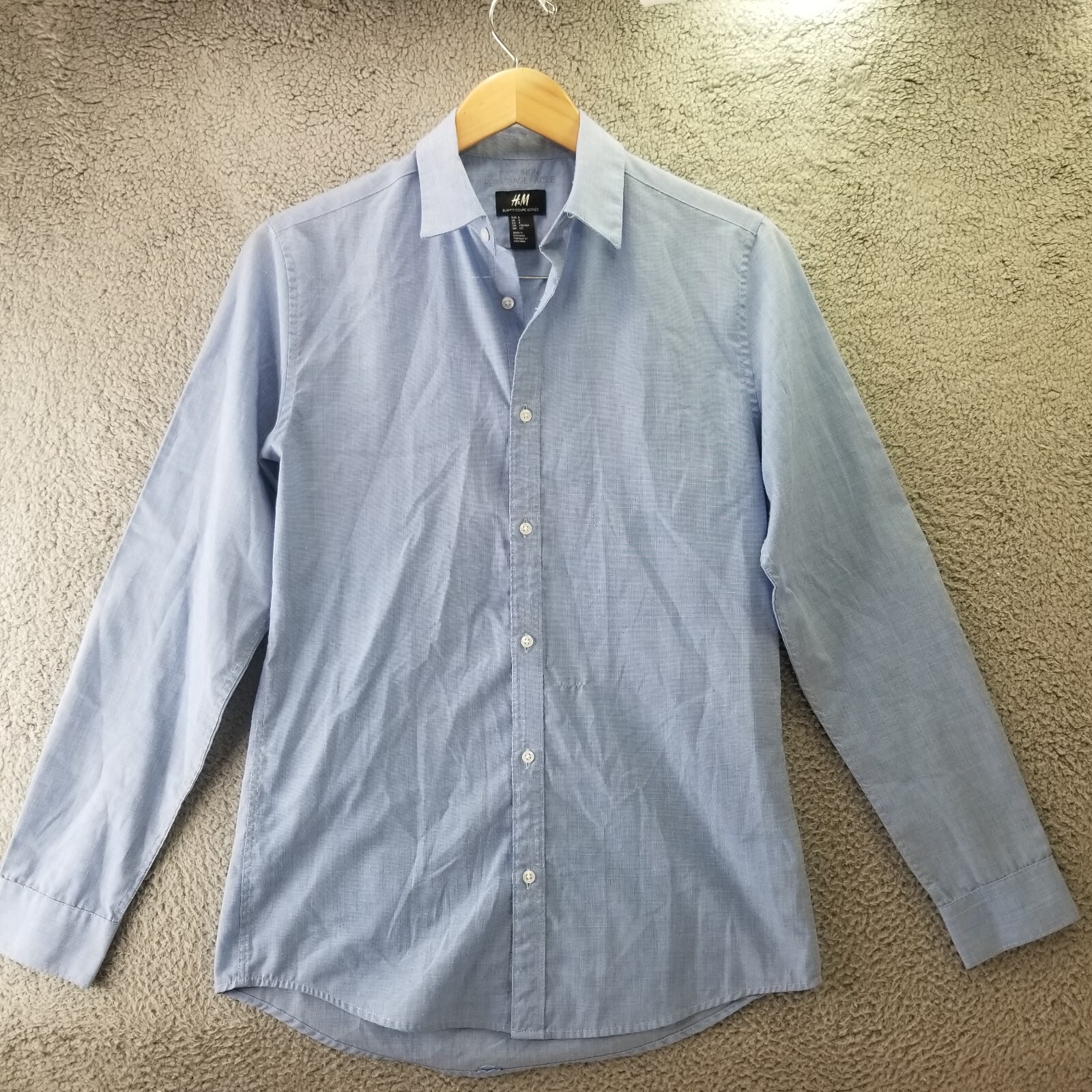 hm mens dress shirts